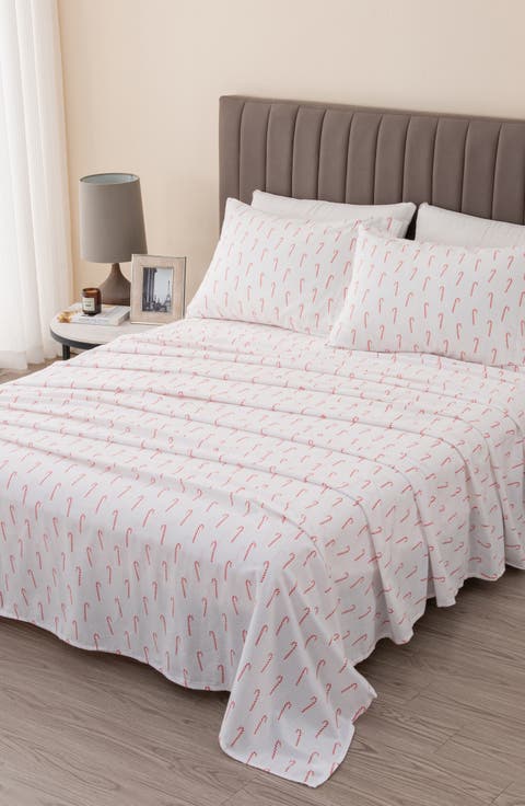 Turkish Cotton Flannel Holiday Sheet Set