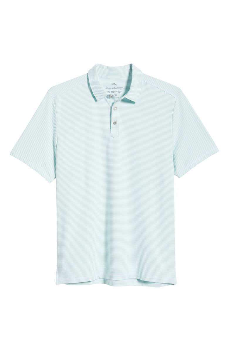 Tommy Bahama Catch The Wave Stripe IslandZone<sup>®</sup> Polo, Main, color, Cloudless