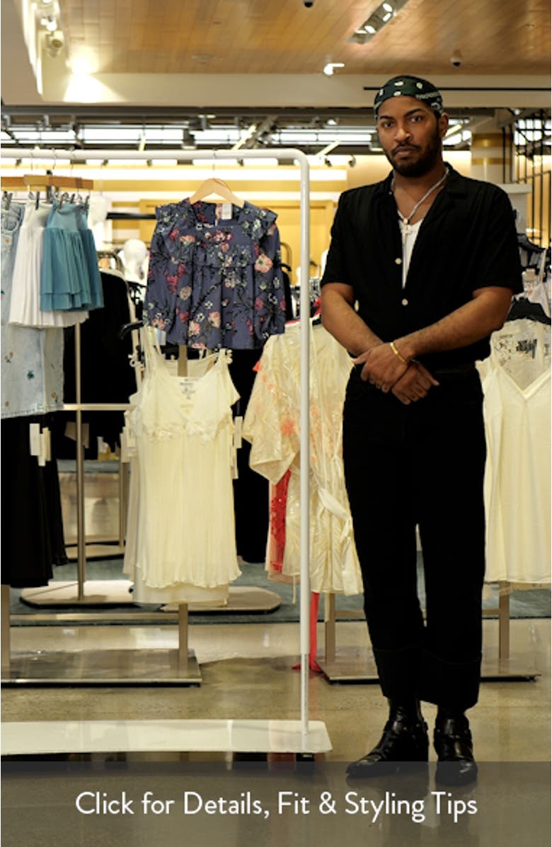 Kids' Ruffle Yoke Top, sales video thumbnail