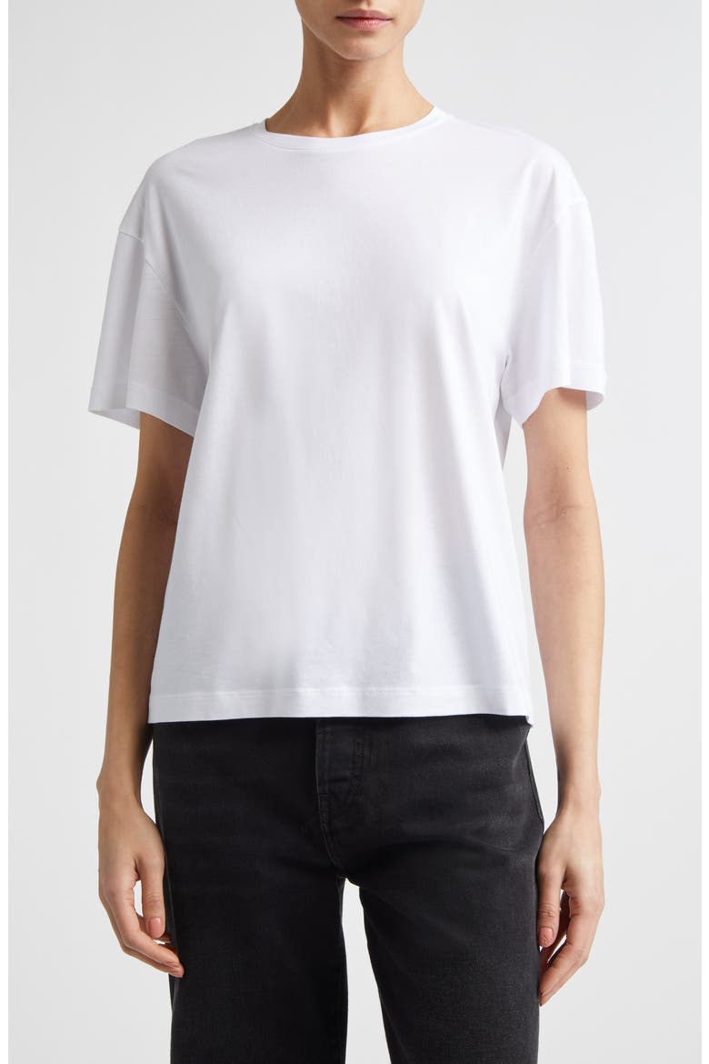Classic Crewneck T-Shirt, Main, color, WHITE