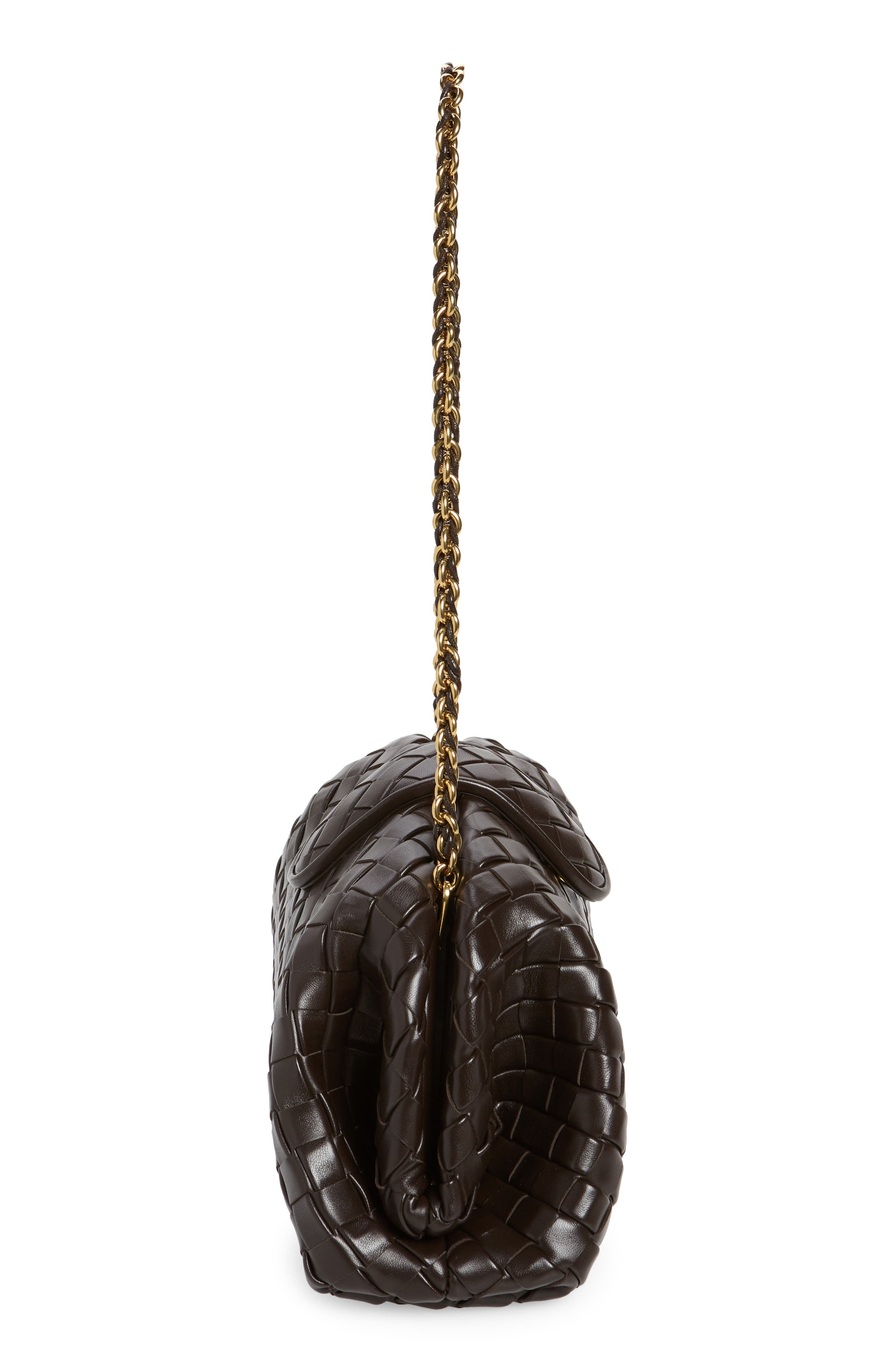 Bottega Veneta The Lauren 1980 Intrecciato Leather Clutch, Alternate, color, 