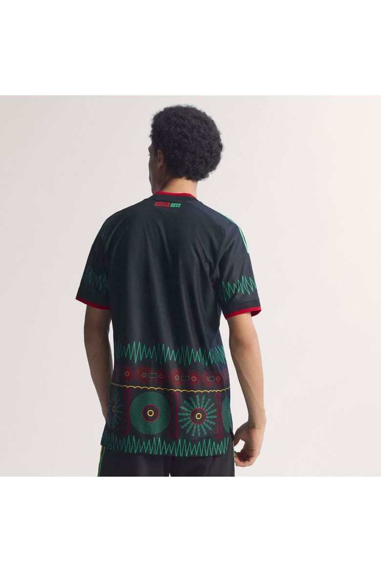 Men's adidas Black Jamaica National Team 2026 Away On-Field Authentic Jersey, Alternate, color, Black
