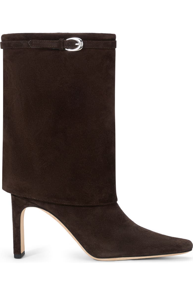 STAUD Wally Foldover Boot, Alternate, color, Espresso