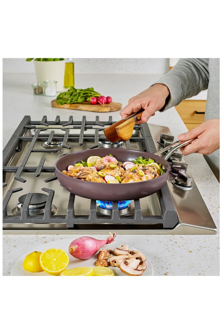 Premier Ceramic Nonstick 8-Inch and 10-Inch Fry Pan Set, Alternate, color, BLUE