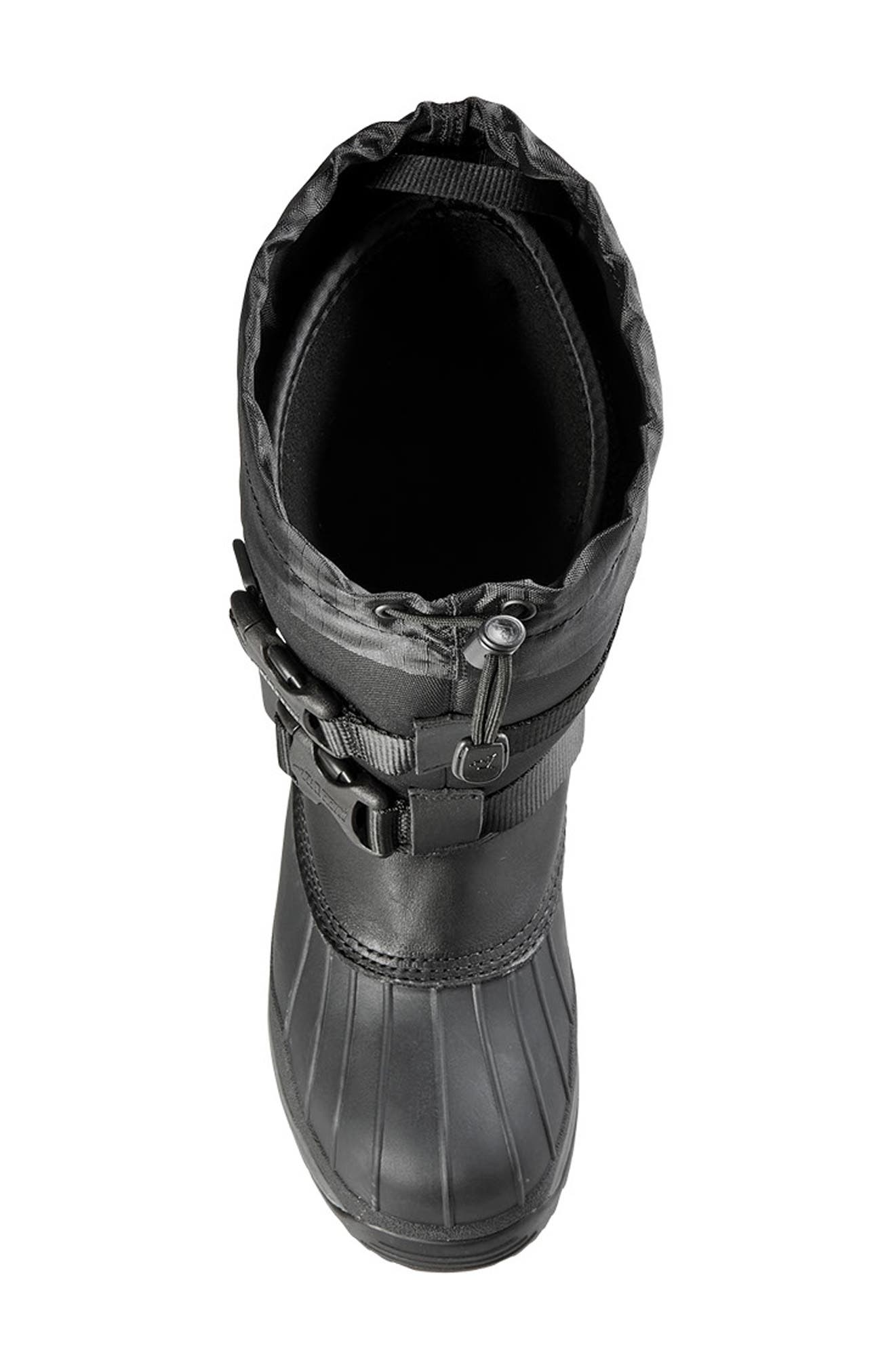Impact Waterproof Snow Boot, Alternate, color, BLACK