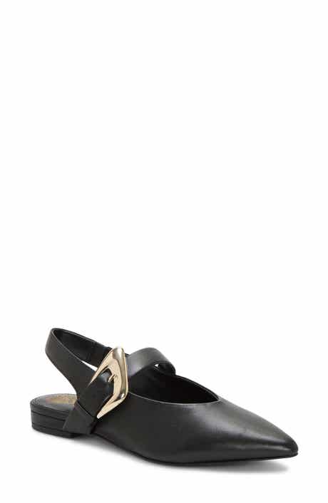 Vince Camuto Amoret Pointed Toe Slingback Flat