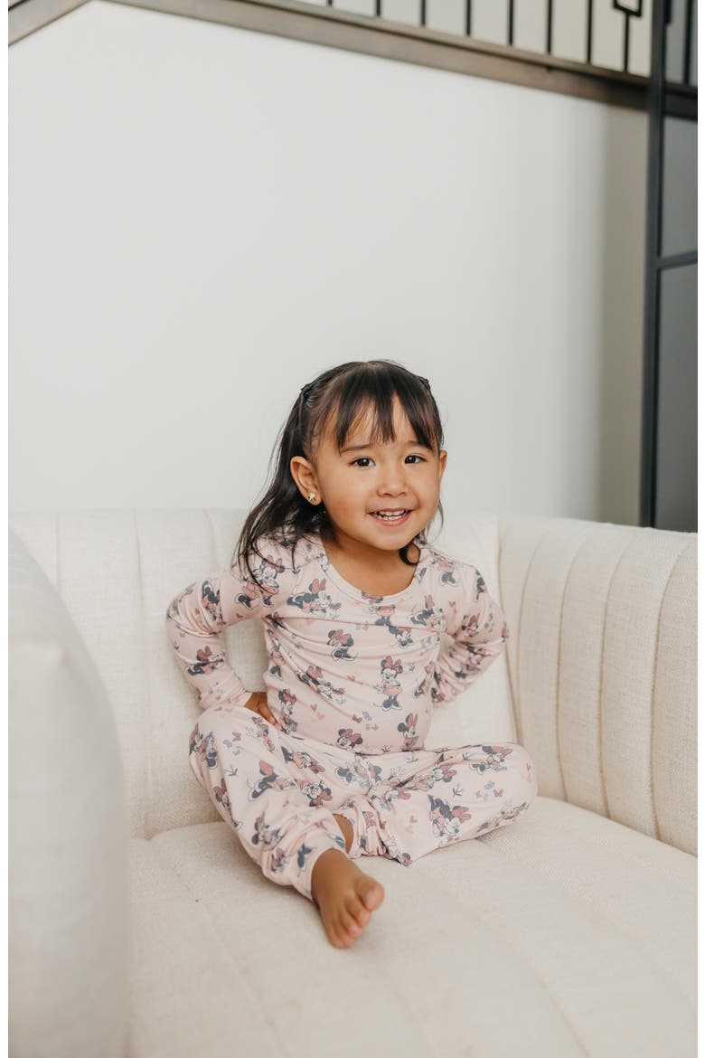 Minnie Mouse Fitted Two-Piece Pajamas, Alternate, color, MINNIE MOUSE