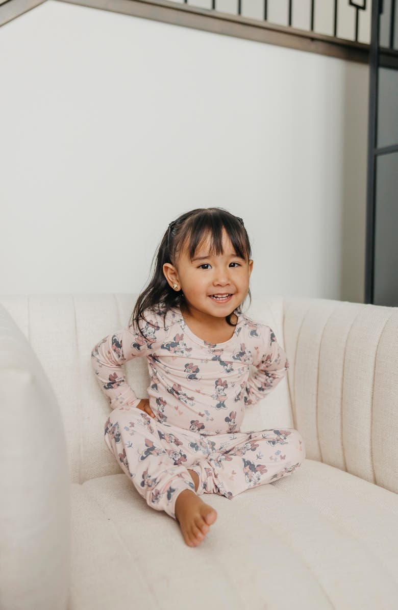 Copper Pearl Minnie Mouse Fitted Two-Piece Pajamas, Alternate, color, Minnie Mouse