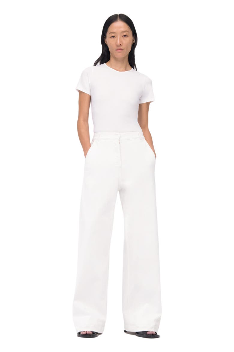 CARPENTER DENIM PANT, Main, color, OFF WHITE