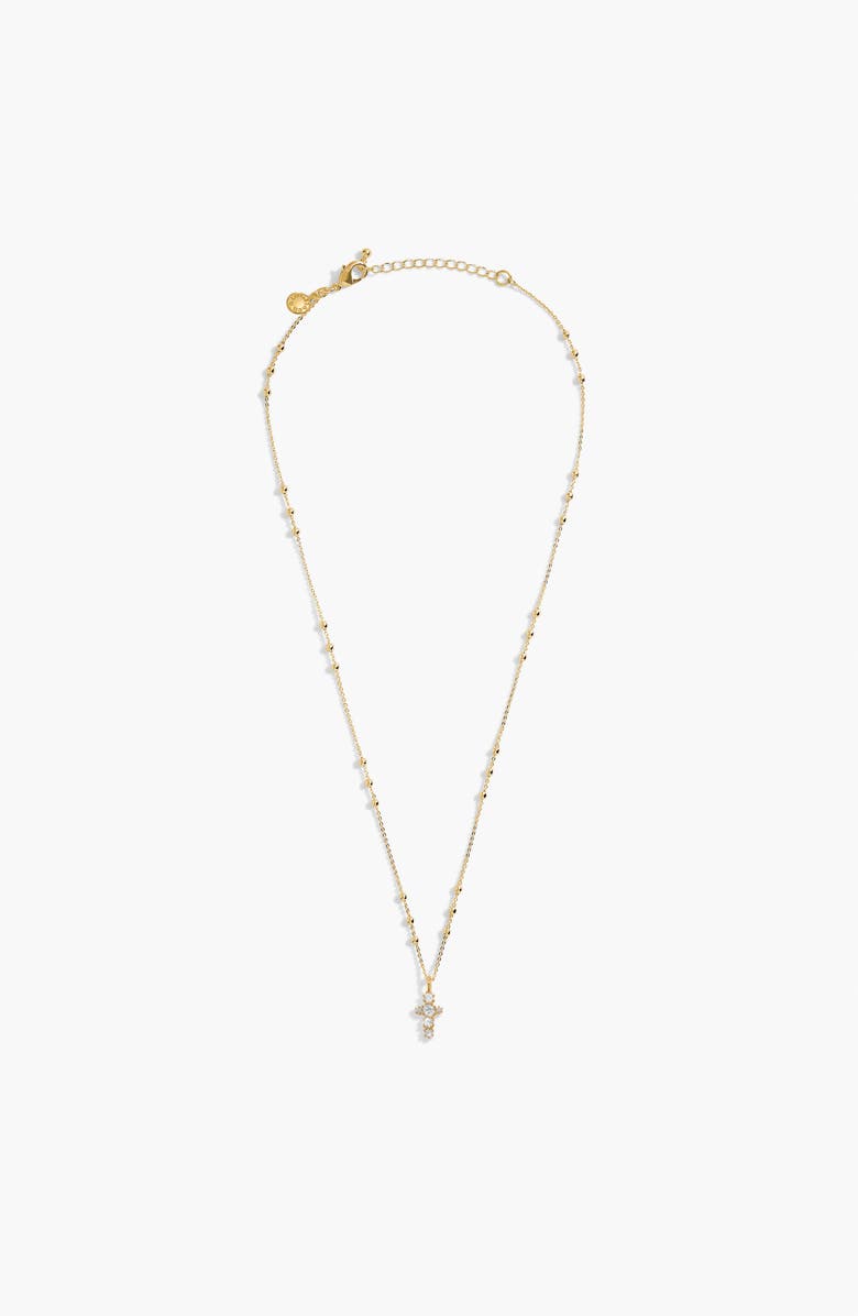 A Littles & Co A Little 'Blessing' Necklace In Gold-Tone Plating, Alternate, color, Metallic Gold
