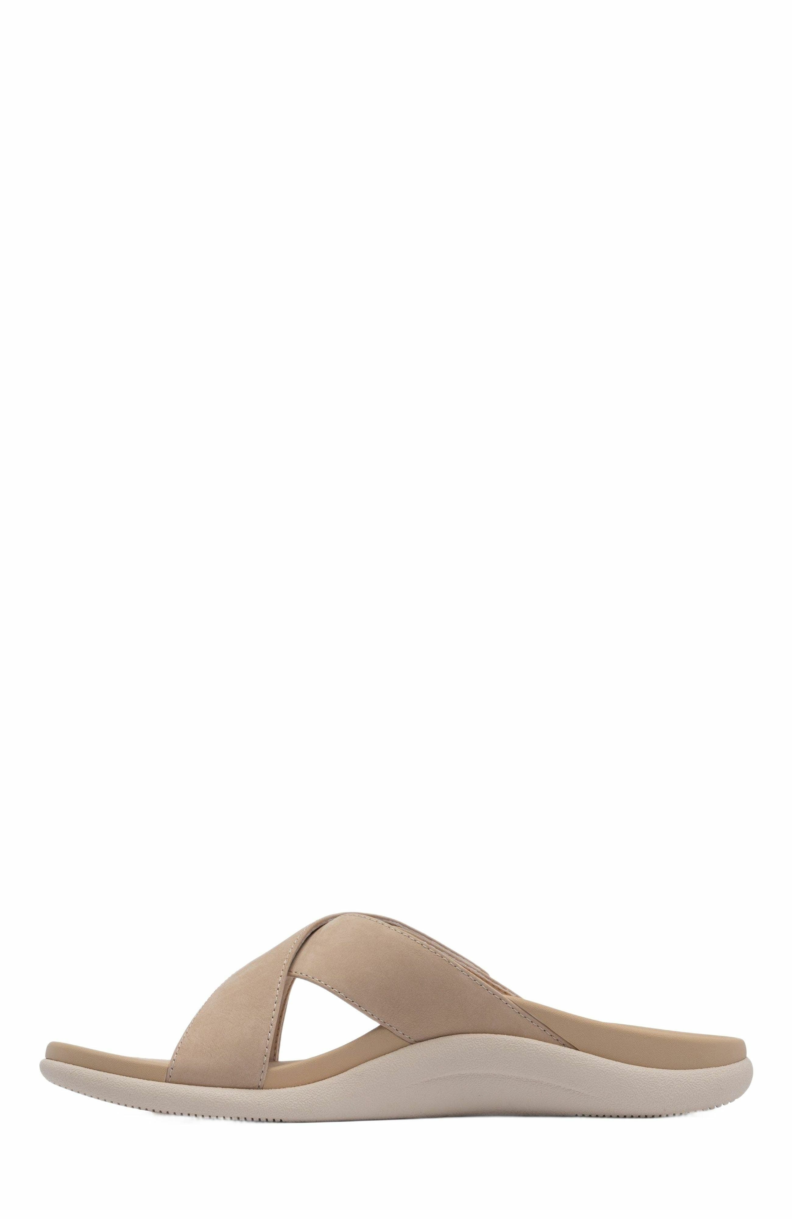 Laguna Slide, Alternate, color, Sand Leather - Regular