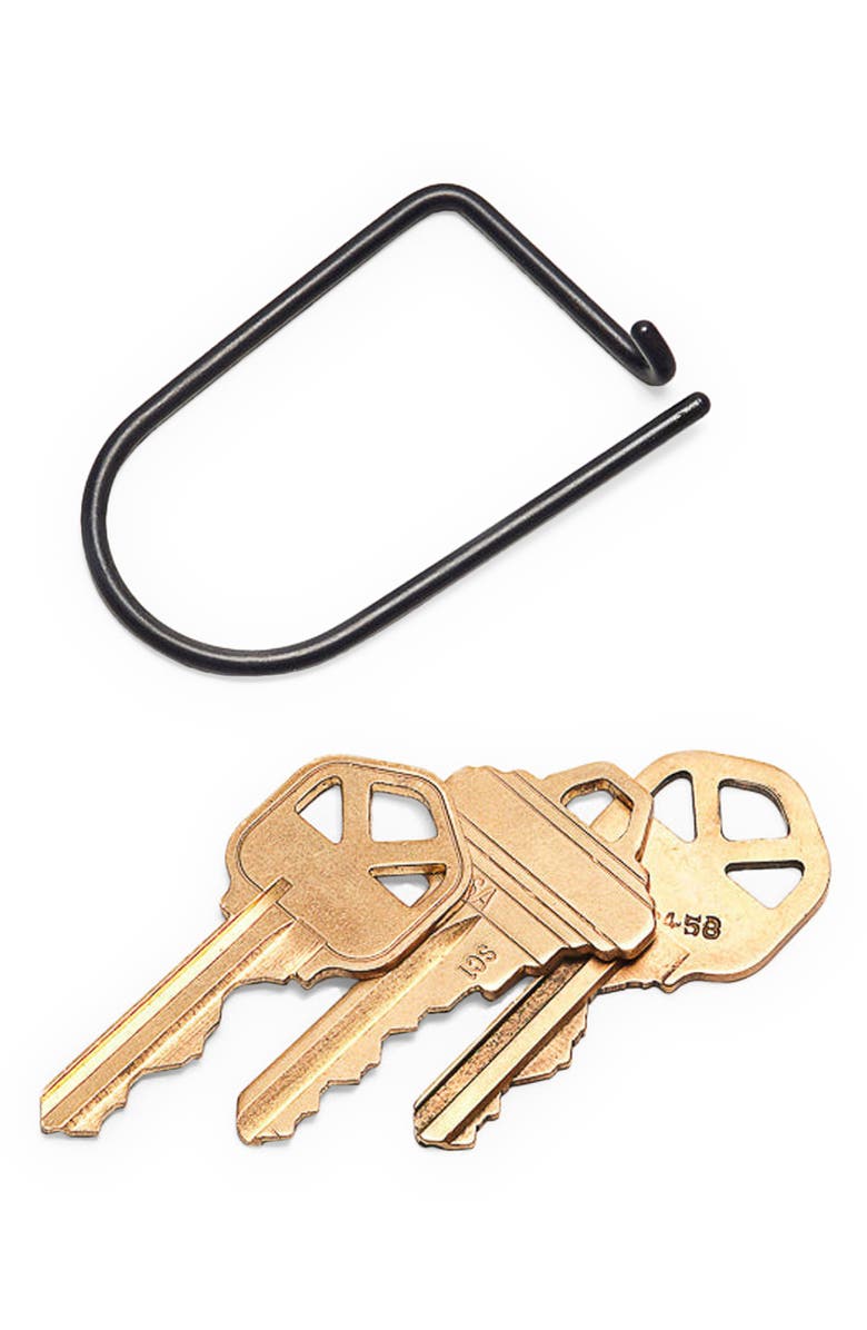 CRAIGHILL Wilson Key Ring, Alternate, color, Vapor Black