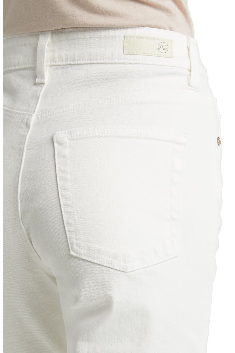 Saige High Waist Straight Leg Jeans, Alternate, color, MODERN WHITE