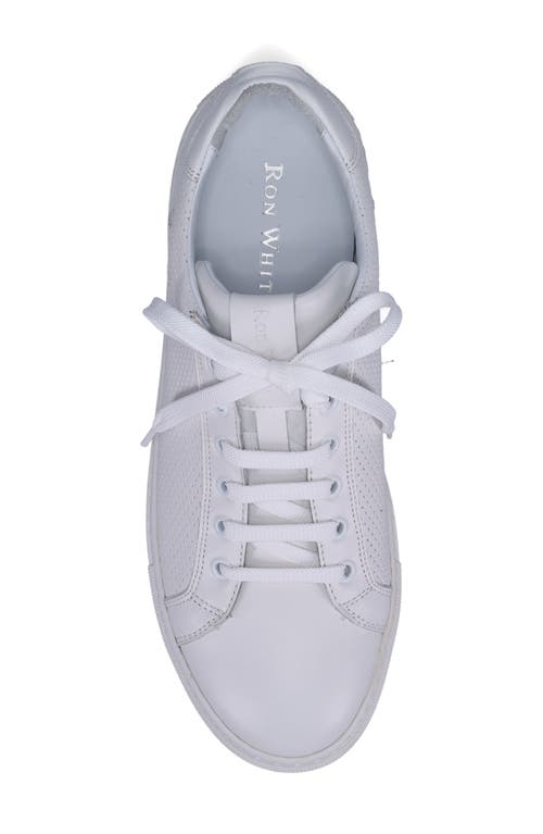 Ron White Dawson Sneaker In White