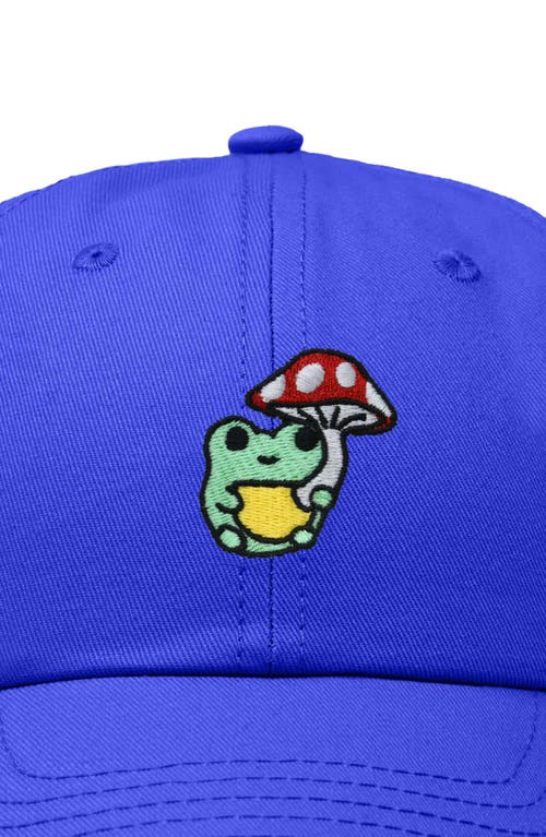 DALIX DALIX MUSHROOM FROG EMBROIDERED HAT 