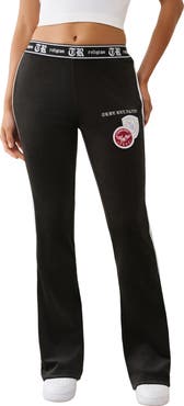 True Religion Velour Bootcut Track Pants