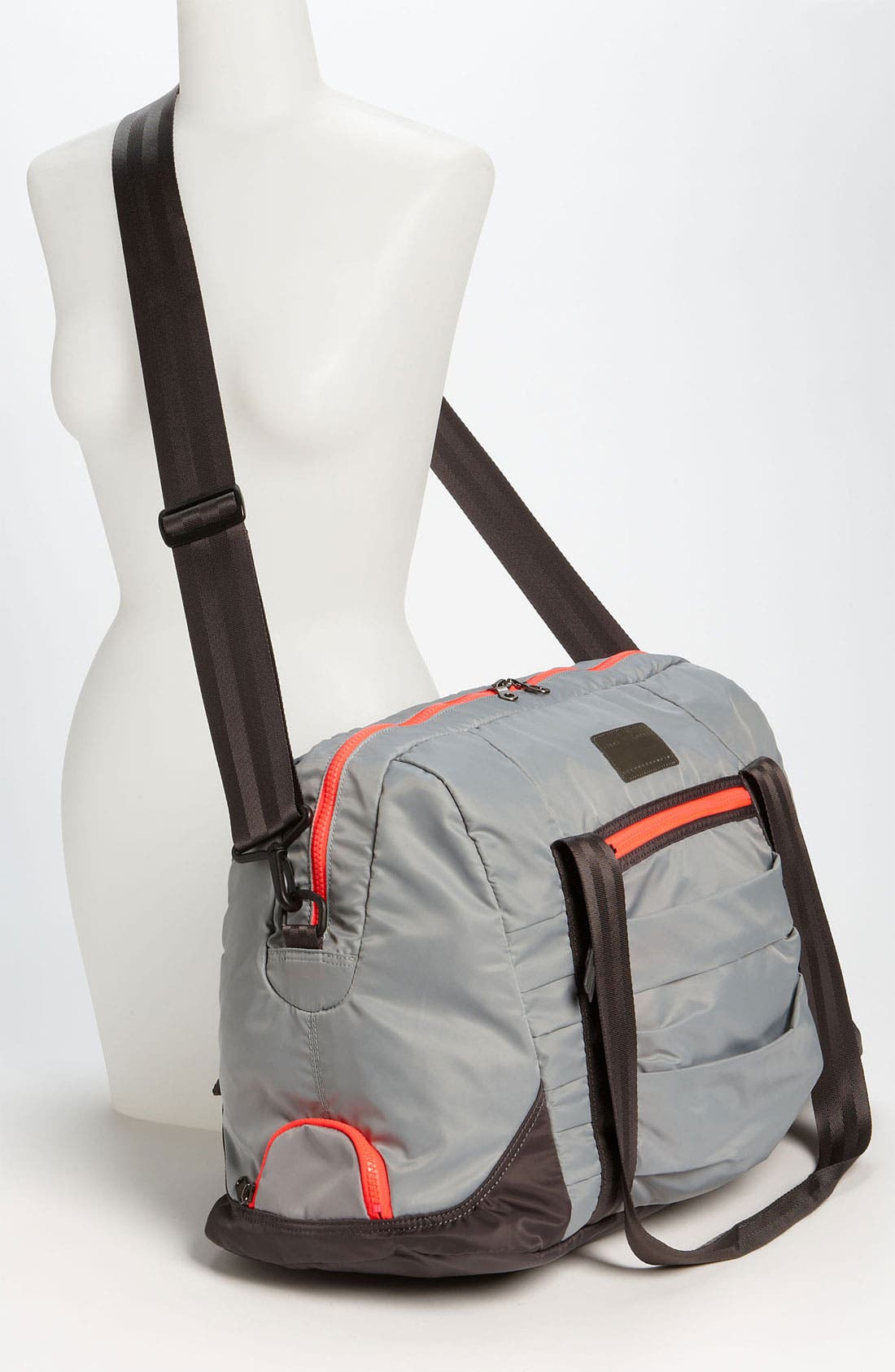 'Shatter' Gym Tote, Alternate, color, STEEL/ CHARCOAL/ PULSE