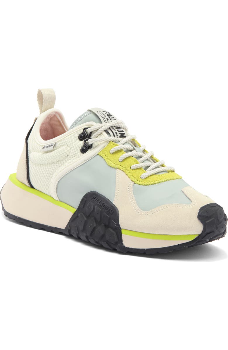 Palladium Troop Runner Sneaker, Main, color, Cream White/ Black