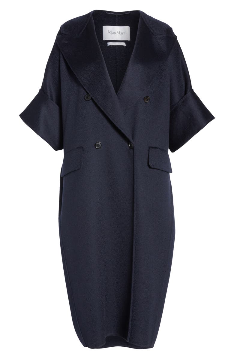 Max Mara Pelago Double Breasted Cashmere Coat, Alternate, color, 