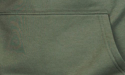 Tailorbyrd Fleece Hoodie In Green