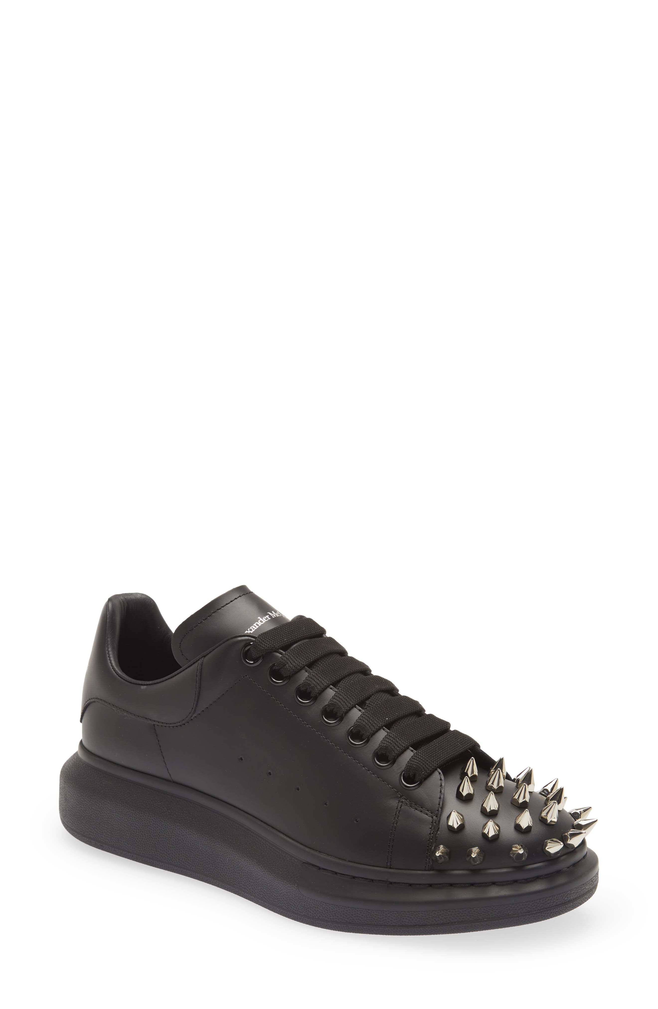 McQueen Oversized Punk Stud Sneaker, Main, color, 