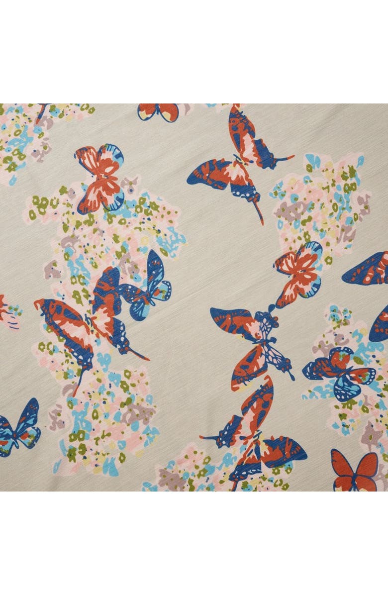 Ten Thousand Villages Komal Butterfly Chiffon Scarf, Alternate, color, Multi Color