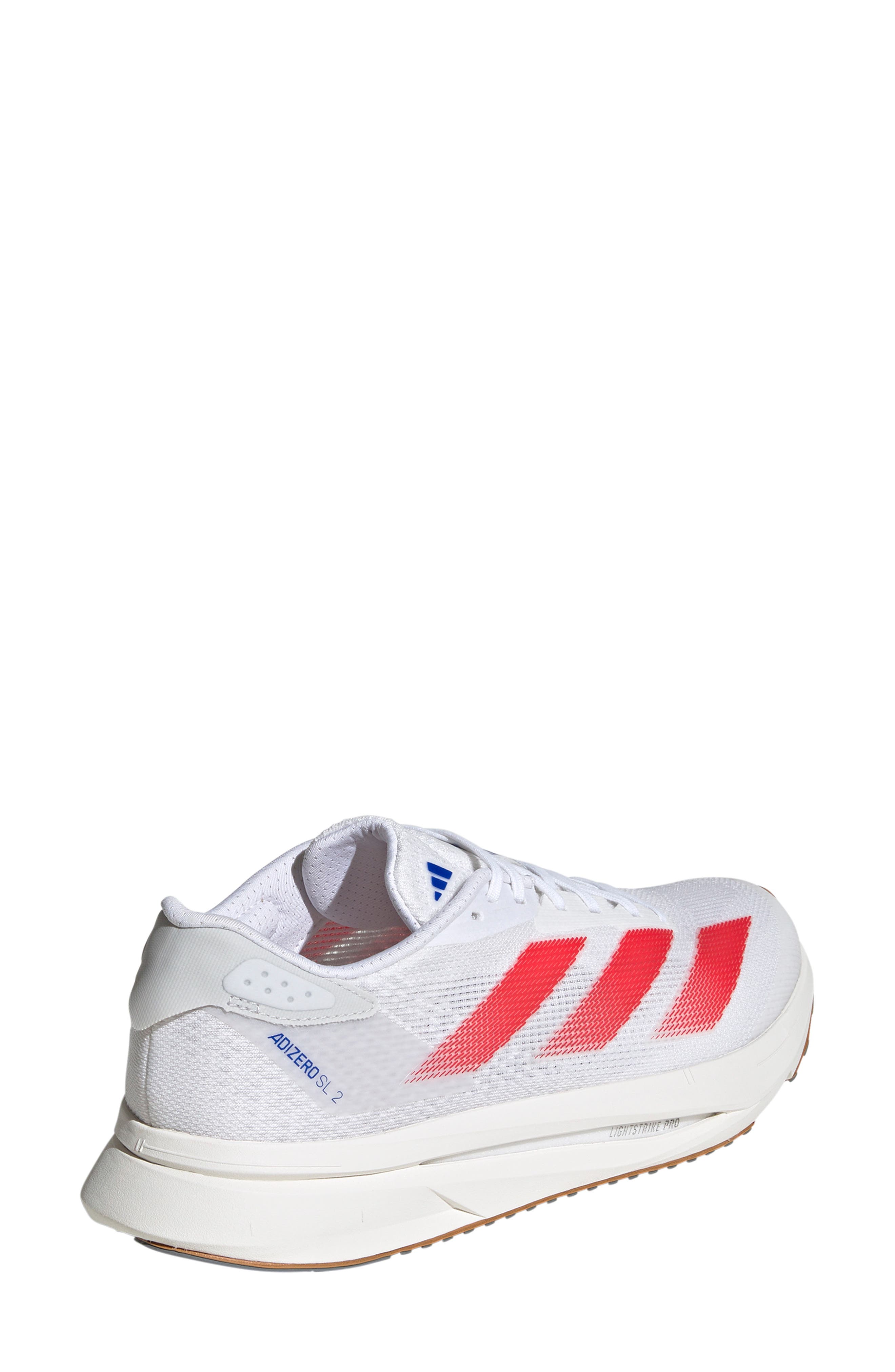 Adizero SL2 Running Shoe, Alternate, color, FTWWHT/PUR