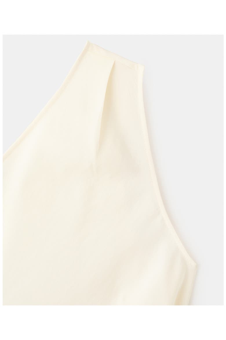 Asymmetric Lyocell Top, Alternate, color, OFF WHITE