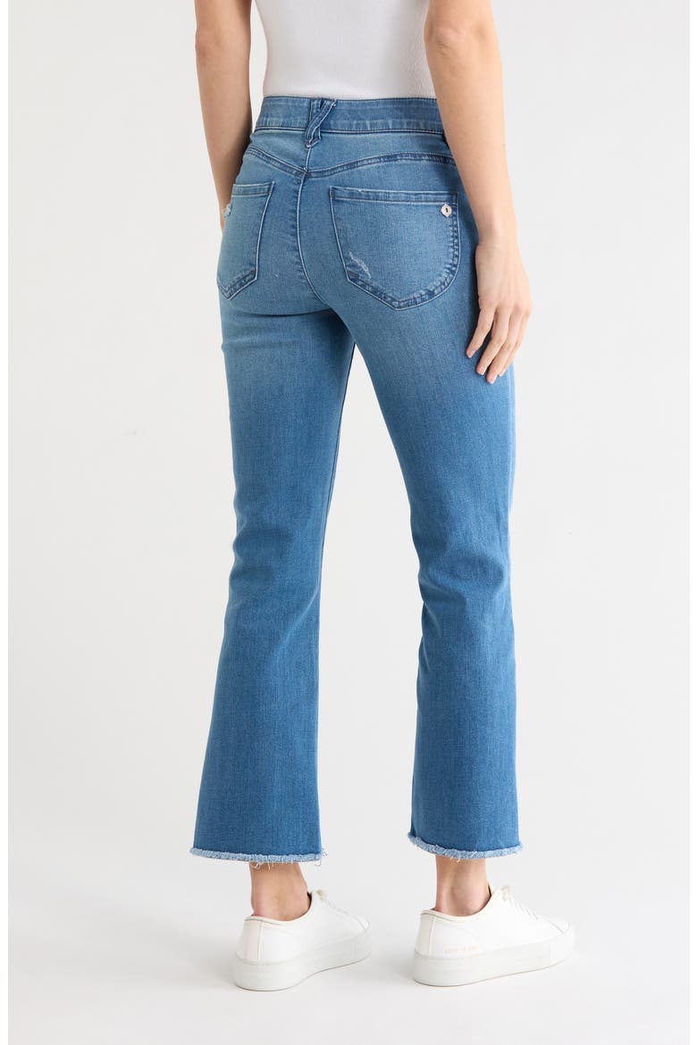 Crop Itty Bitty Flare Leg Jeans, Alternate, color, BLUE VINTAGE