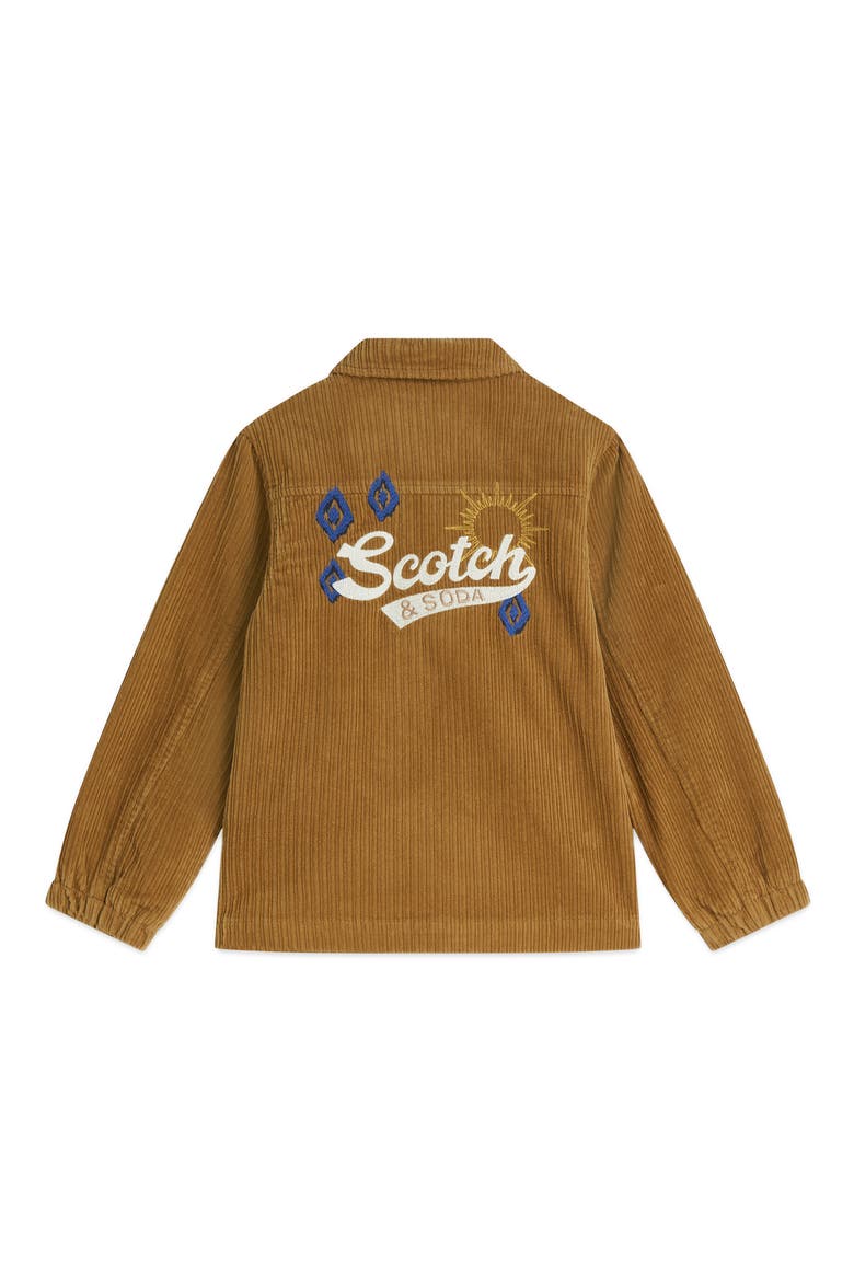 Kids' Corduroy Jacket, Alternate, color, DIJON