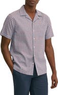 Brooks Brothers Foulard Linen & Cotton Camp Shirt