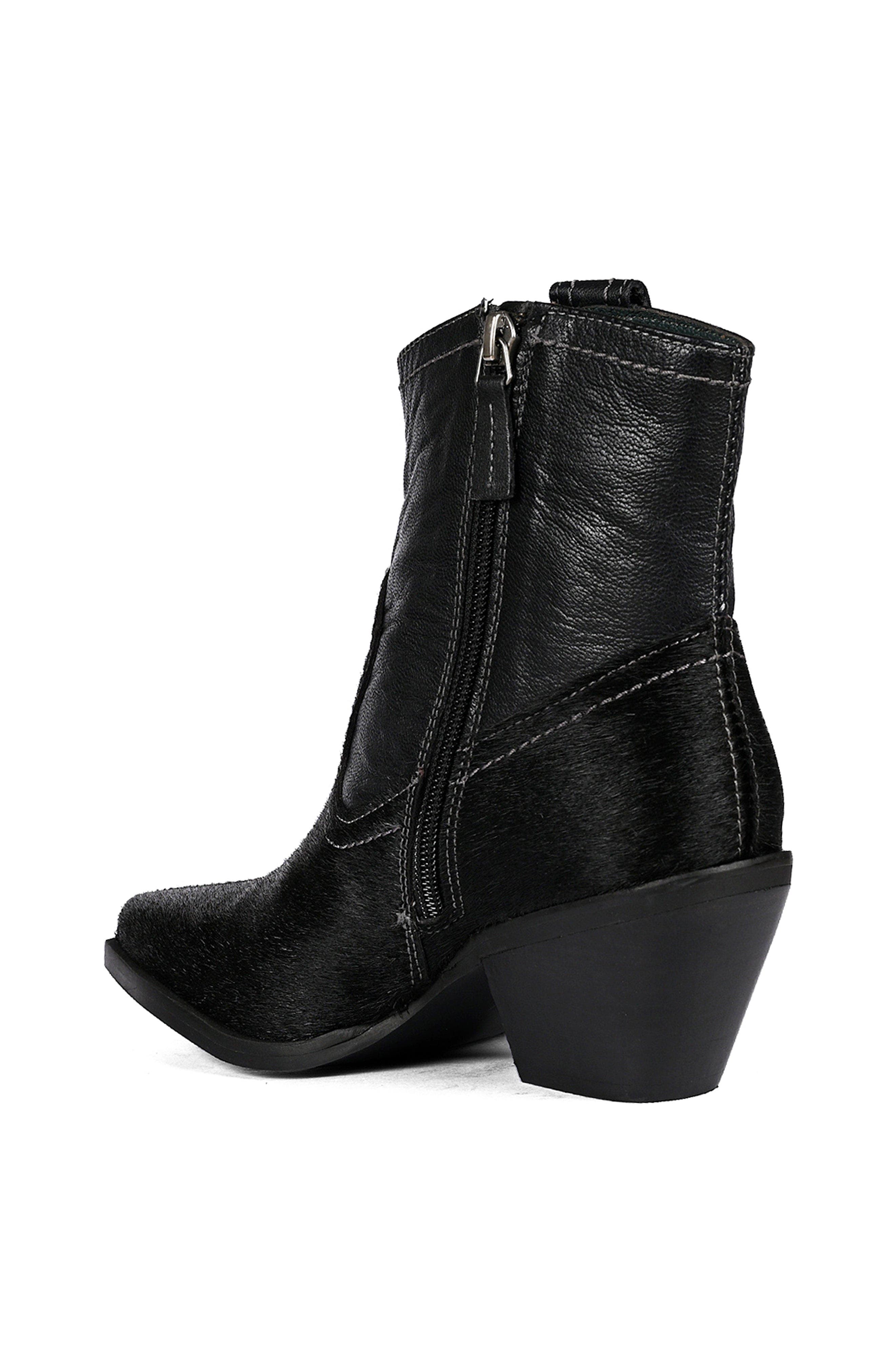 ROAN Ovis Short Western Boot, Alternate, color, Black Bear Mhd
