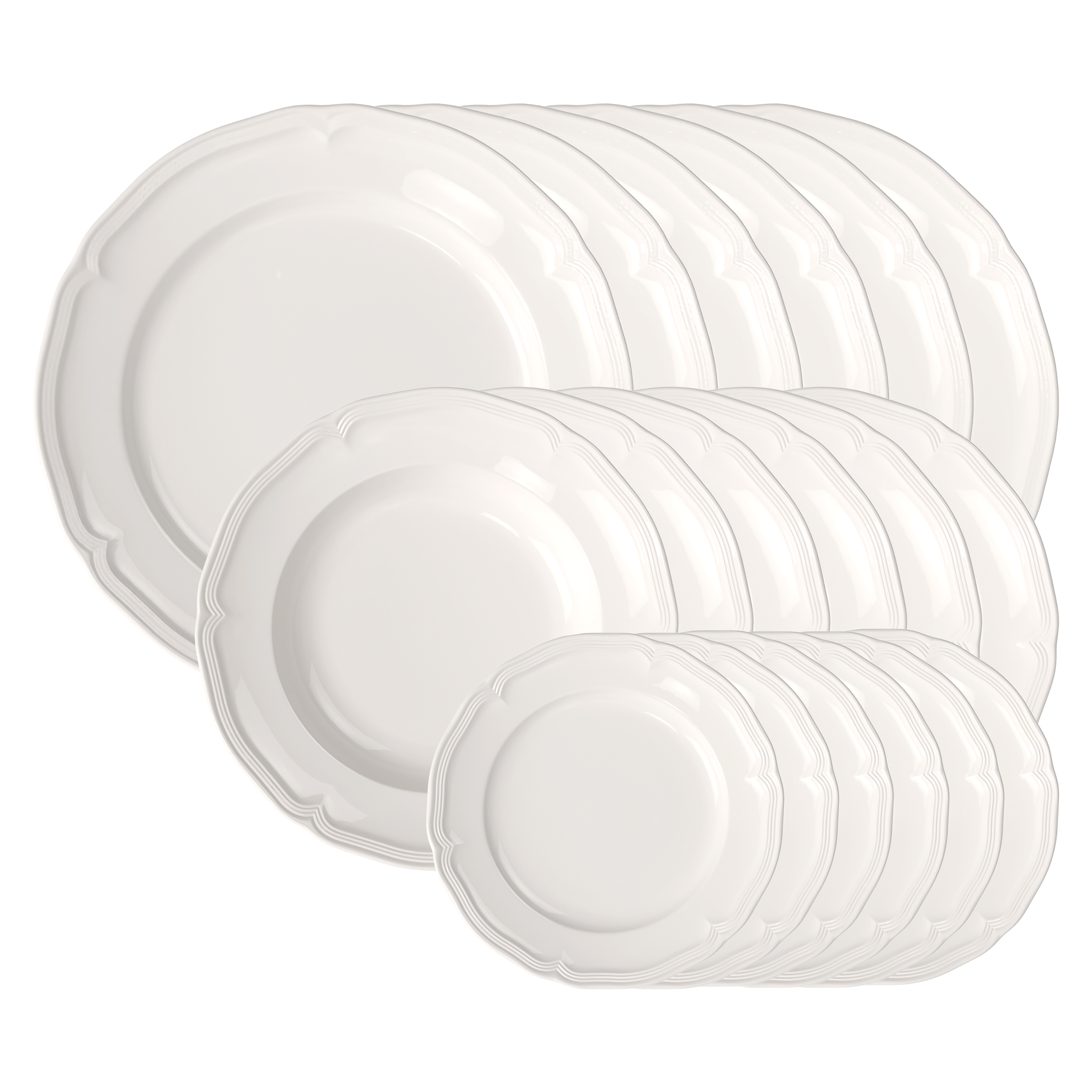 selected white