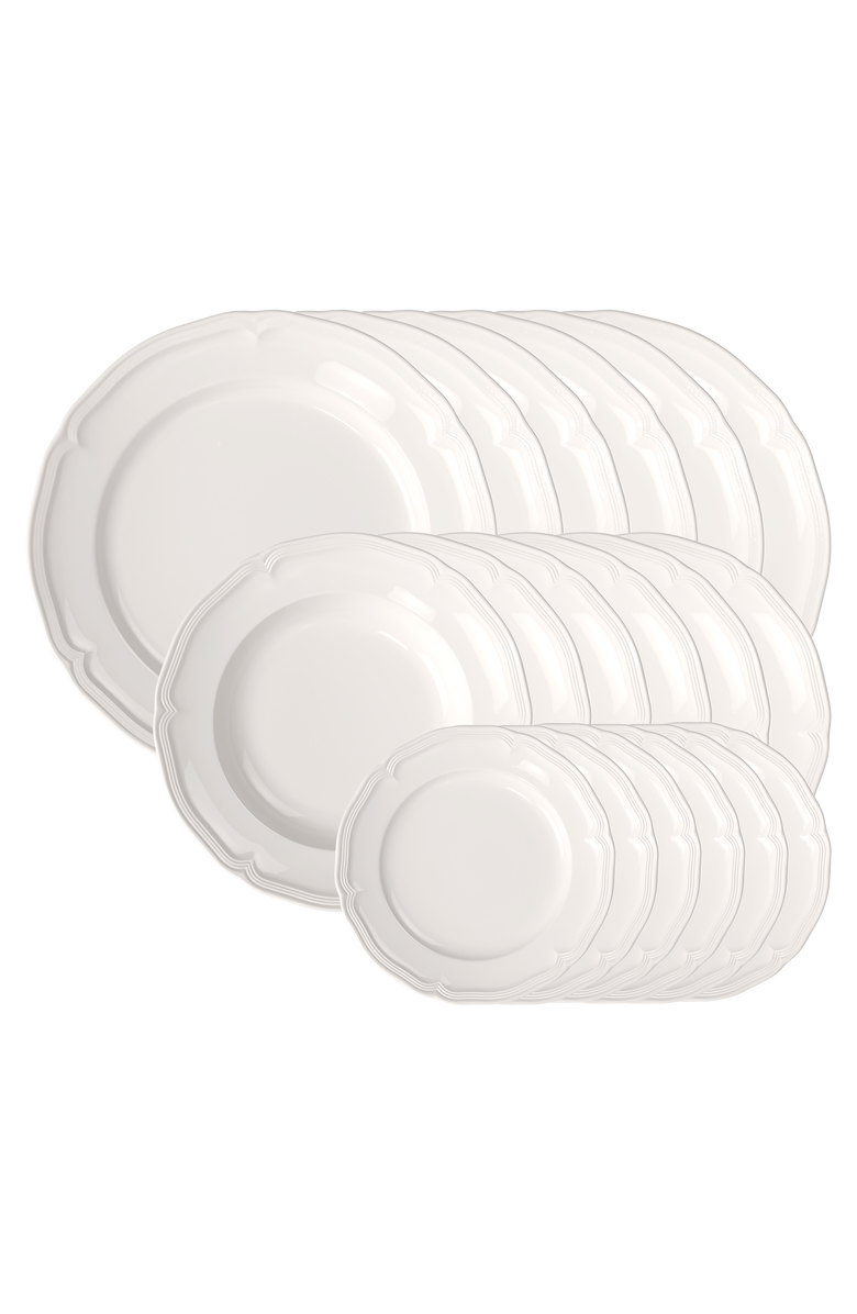 Villeroy & Boch Manoir 18 Piece Set, Main, color, White
