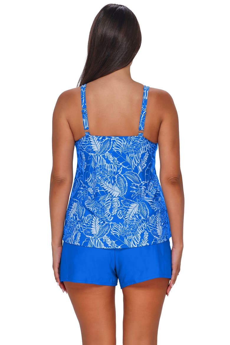 Jenna Tankini Swimsuit Top, Alternate, color, Canopy