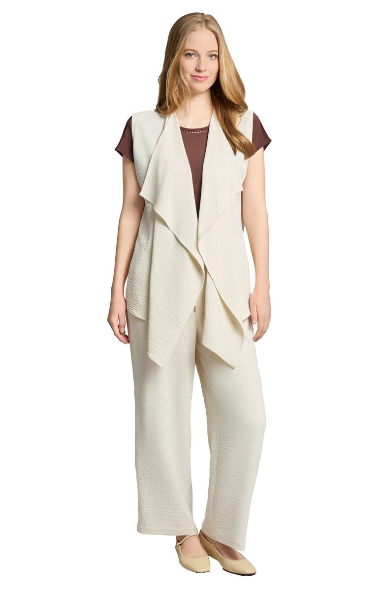 Jones New York Cascade Open Front Vest, Alternate, color, 