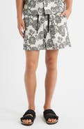 RIZORT Nathan Floral Drawstring Shorts