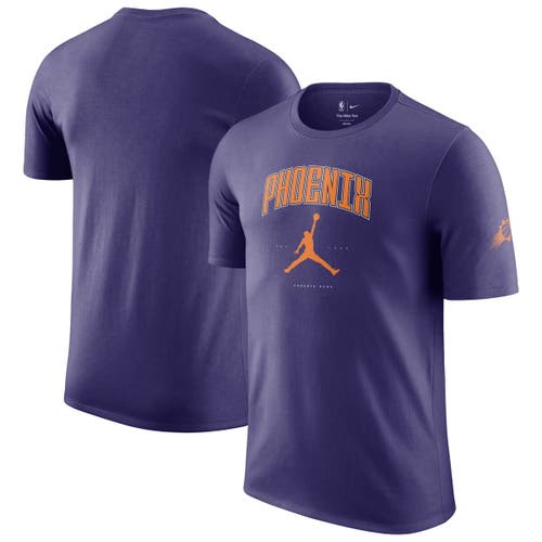 Jordan Brand Unisex Purple Phoenix Suns Essential Cities T-shirt