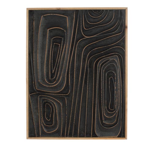 Concentric Loops Painted Home Decor