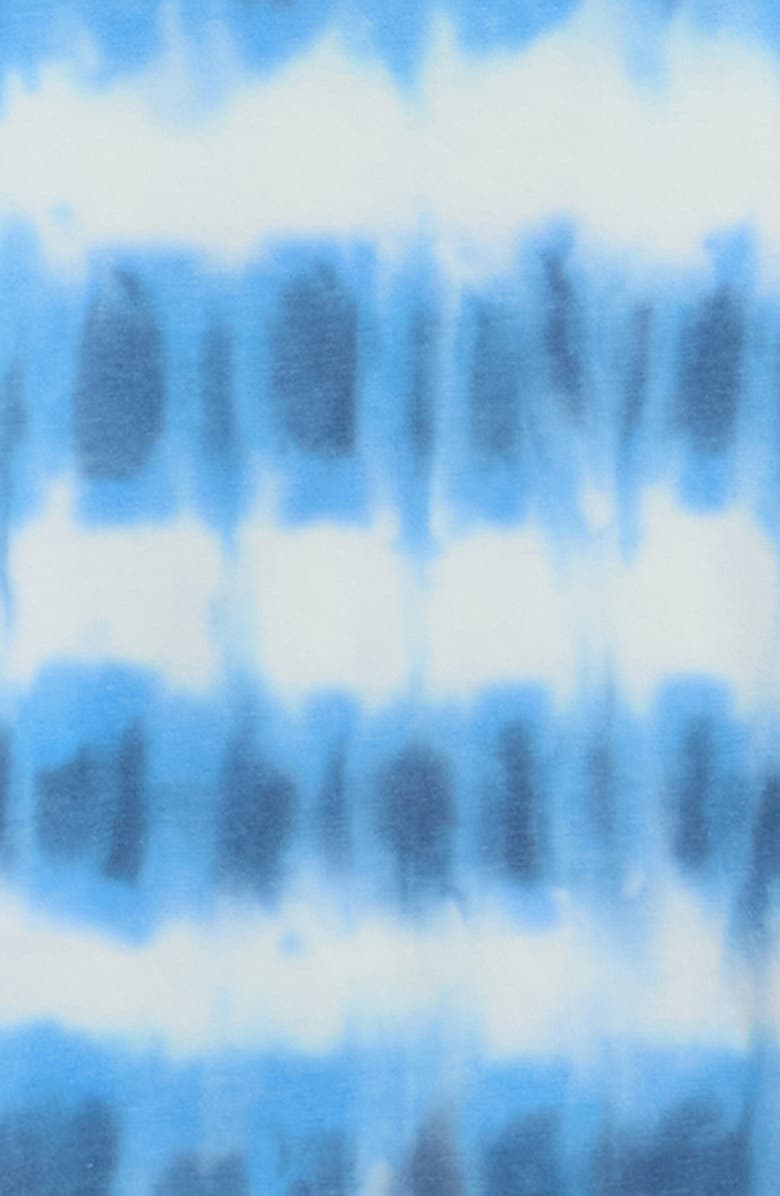 Splendid Sagrasso Tie Dye Pocket T-Shirt & Drawstring Shorts Set, Alternate, color, Sagrasso Tie Dye