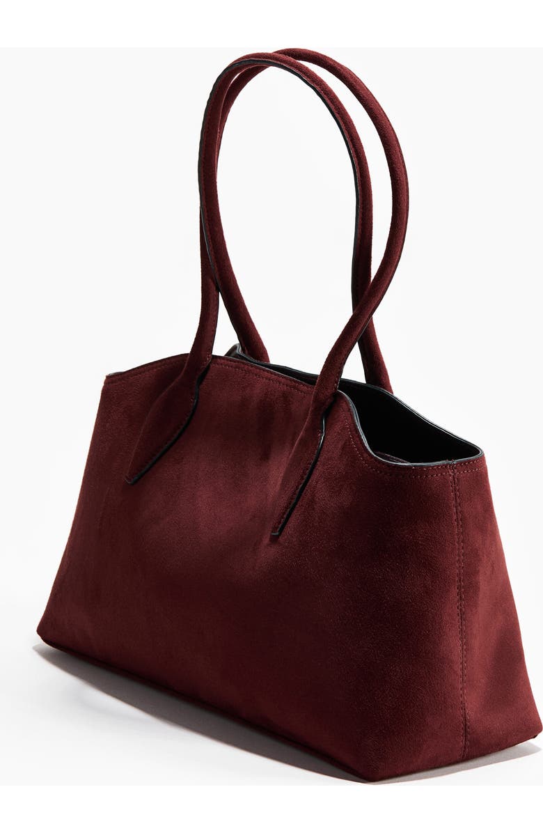 H&M Tote Bag, Alternate, color, Burgundy
