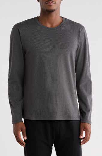 Heathered Stripe Long Sleeve T-Shirt