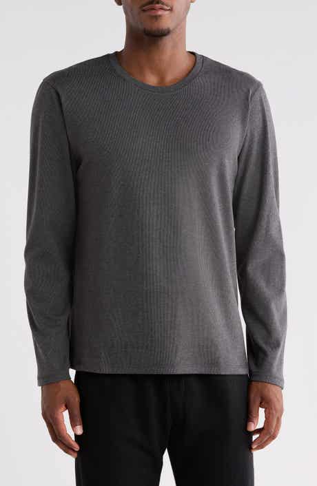 Heathered Stripe Long Sleeve T-Shirt