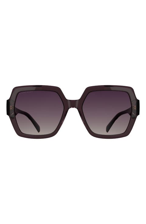 Dira 56mm Rectangle Sunglasses