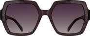 Kendra Scott Dira 56mm Rectangle Sunglasses