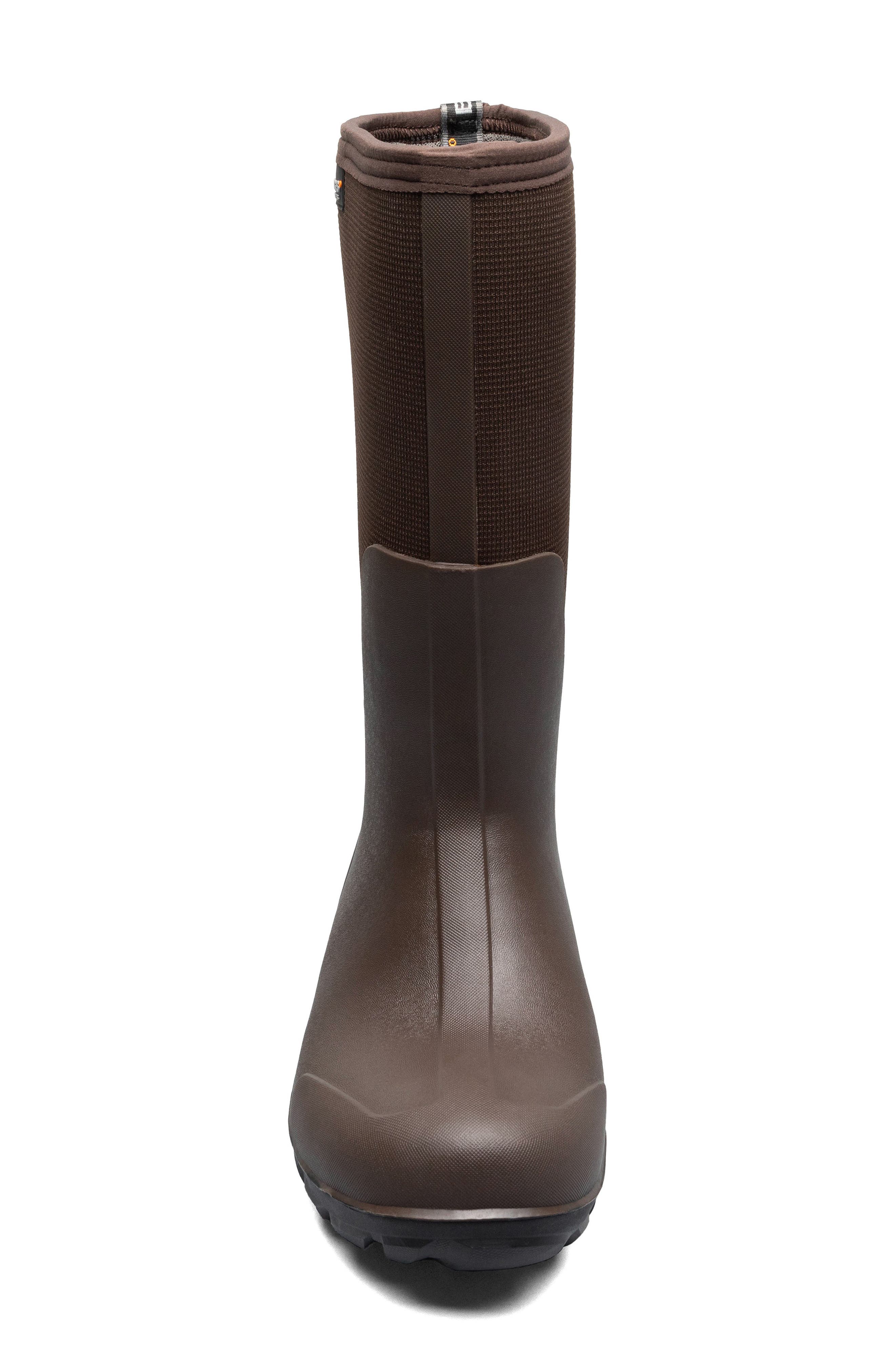Bogs Classic Seamless Tall Waterproof Boot, Alternate, color, Brown