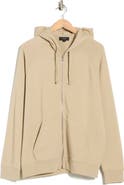 Vince French Terry Zip-Up Hoodie