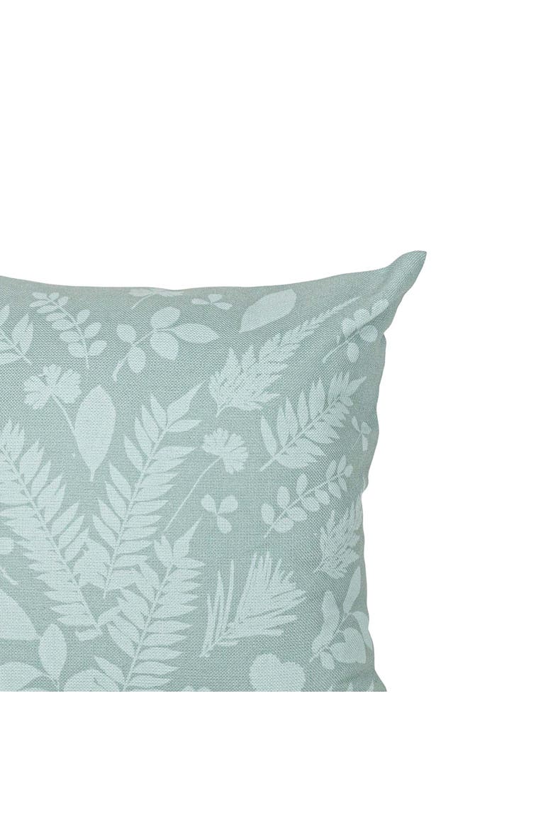 Sun Print Blue Decorative Indoor/Outdoor Accent Throw Pillow, 18" x 18", Alternate, color, Blue