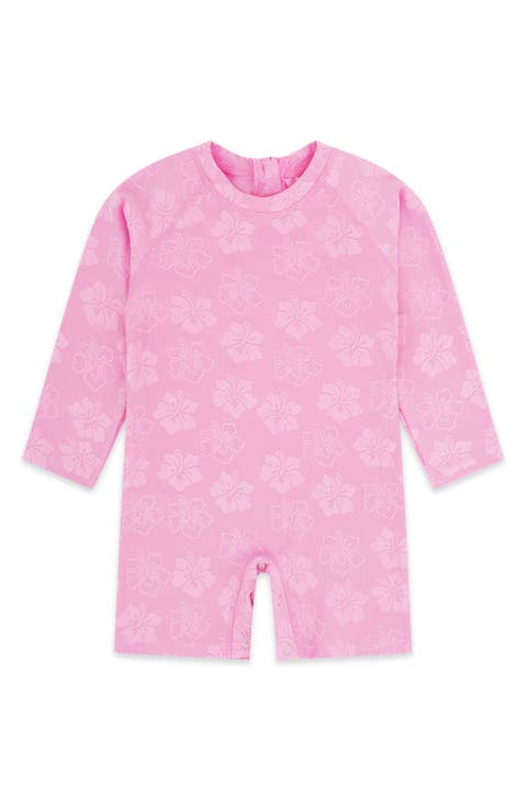 Kids' Cali Long Sleeve UPF 50+ One-Piece Rashguard Swimsuit (Baby & Toddler)