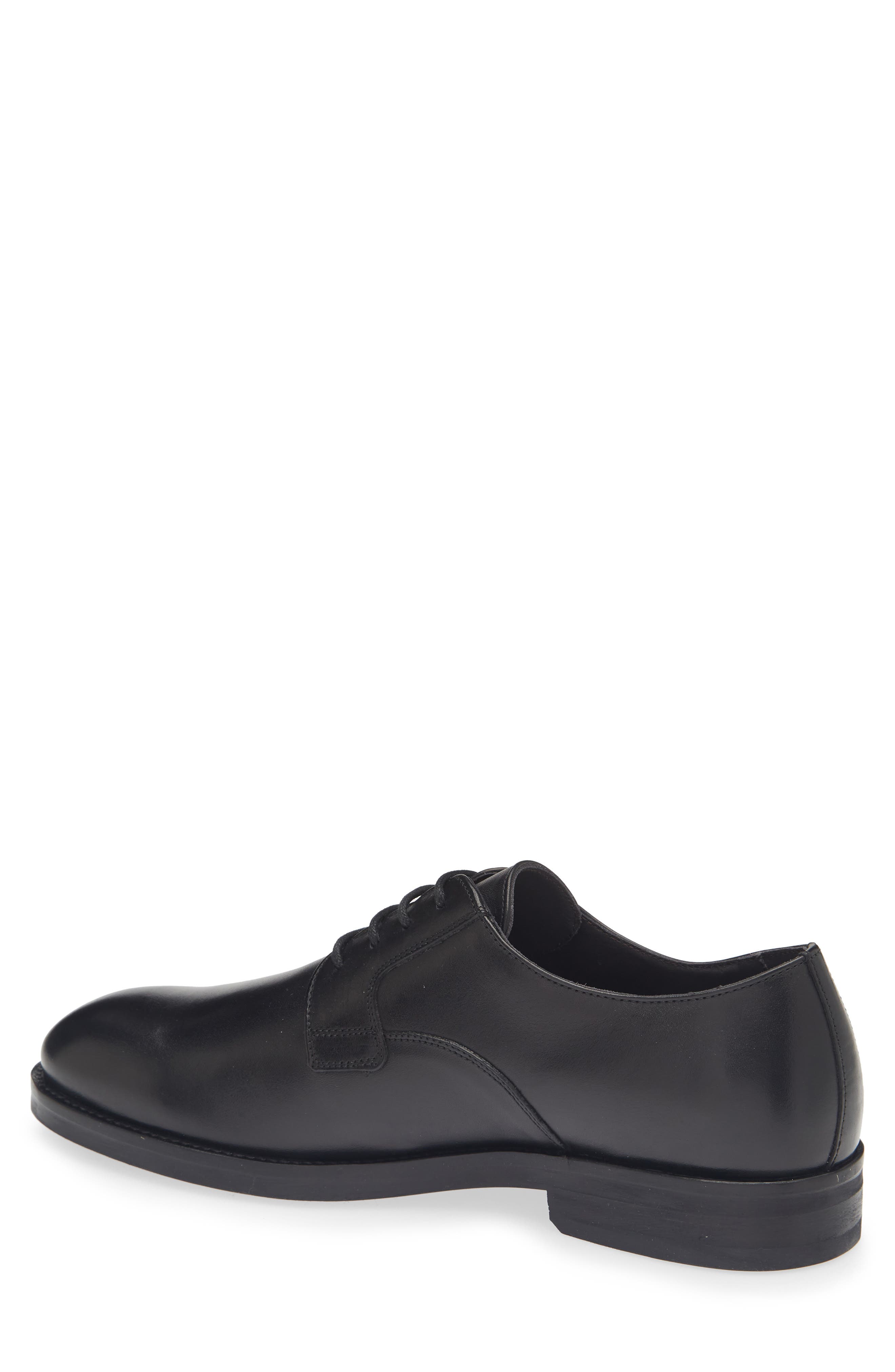 Nordstrom Michael Plain Toe Derby, Alternate, color, Black
